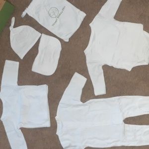 Smart Baby Bio Organic Cotton layette set white NB newborn NEW